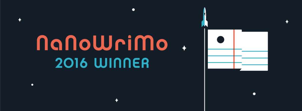 Nanowrimo 2016 winner banner